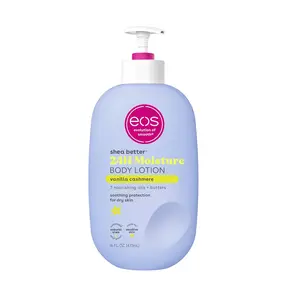 eos Shea Better Body Lotion- Vanilla, 24-Hour Moisture Skin Care