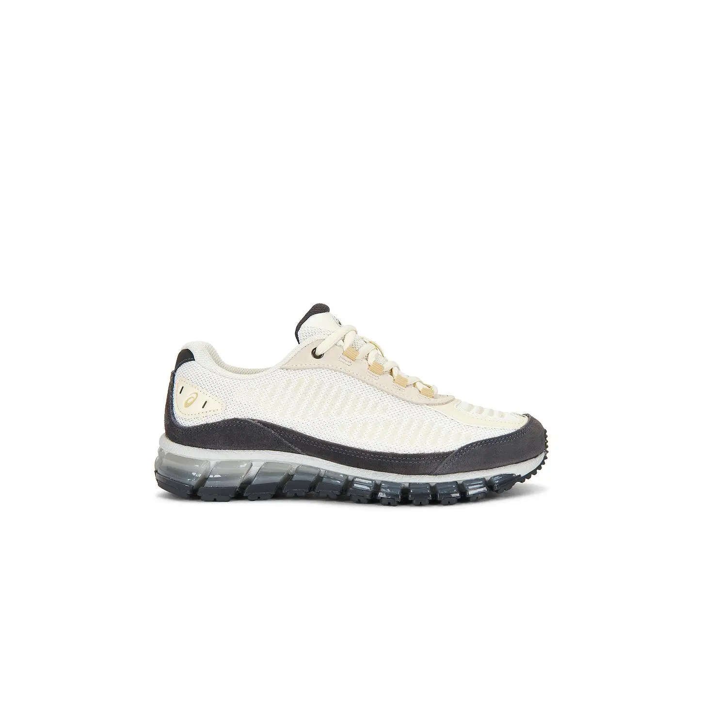 Asics Gel-Quantum 360 I Amp Sneaker in Cream & Obsidian Grey