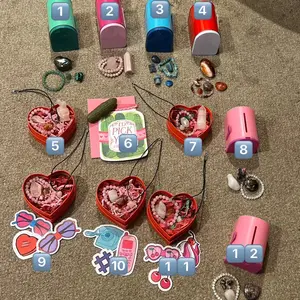 Heart & Mailbox Shaped Crystal Gift Sets