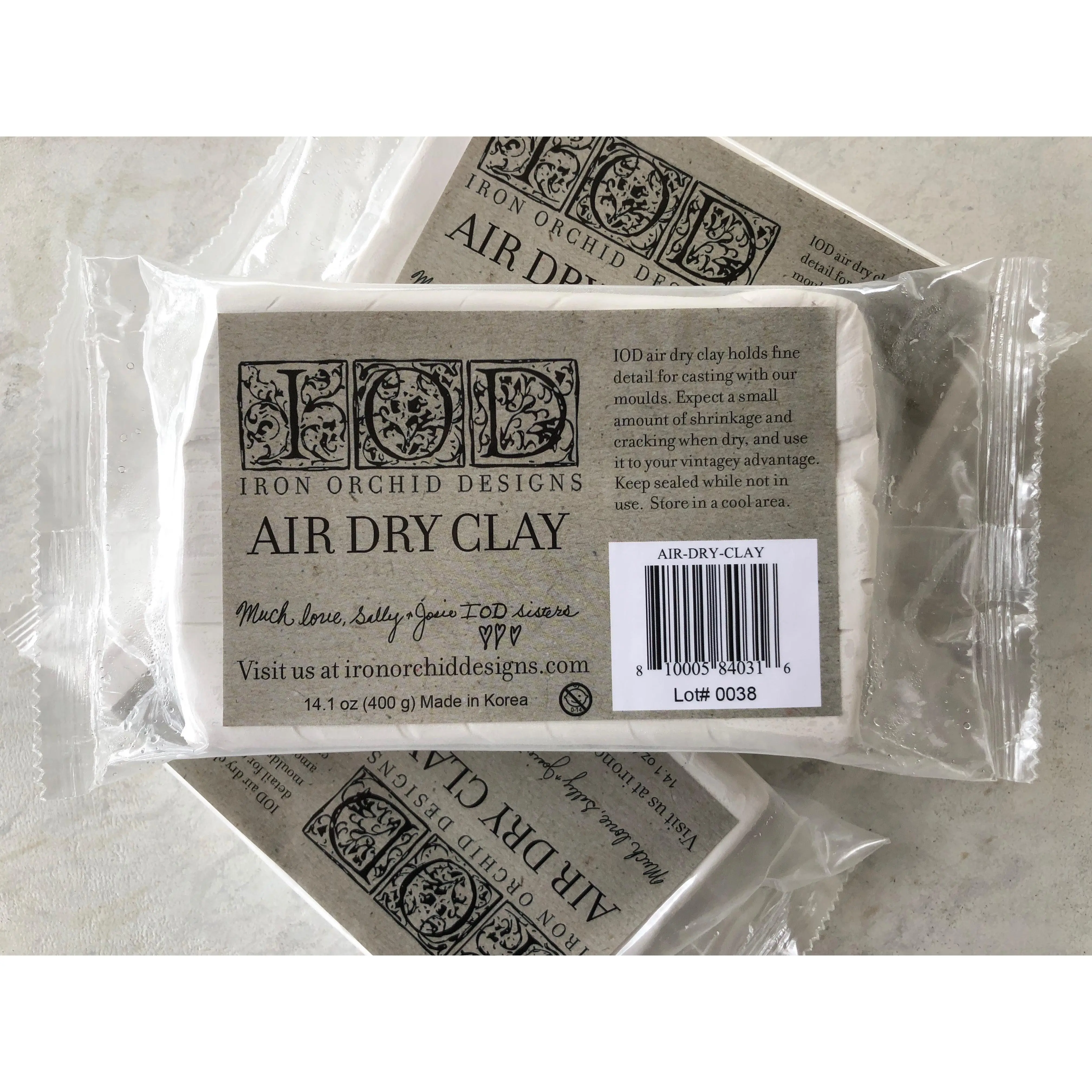 IOD Air Dry Clay