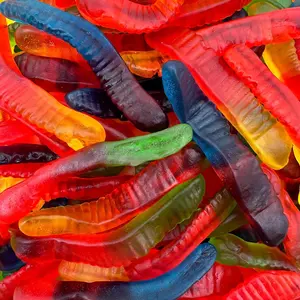 Gummy Worms Candy | 2 Pound Bag | Made with Real Fruit Juice