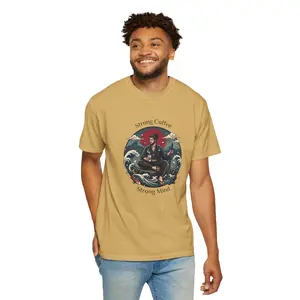 Strong Coffee Strong Mind T-Shirt — Ocean Zen Coffee Lover Tee