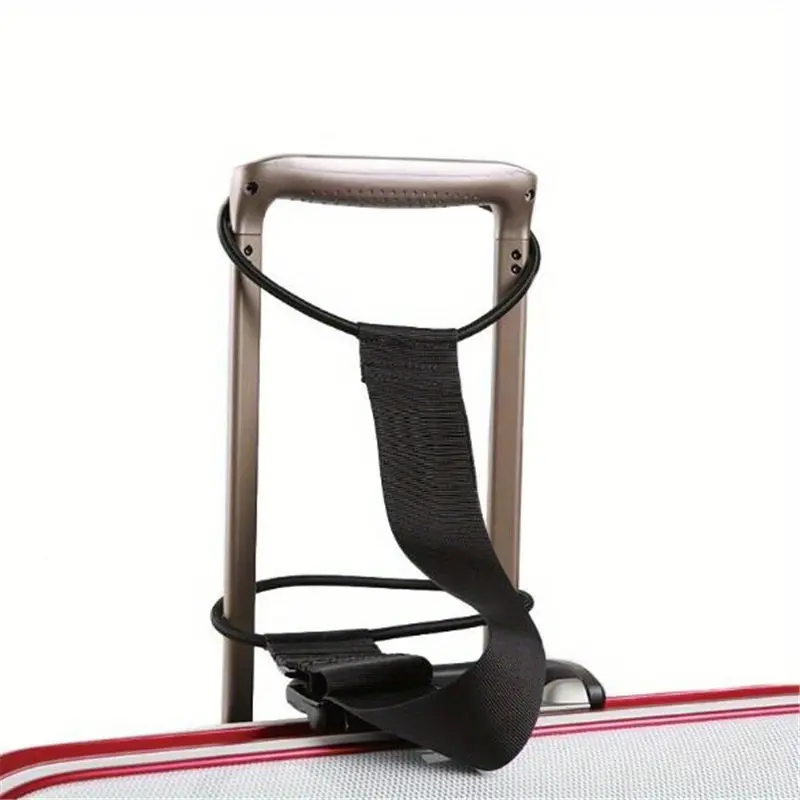 1pc，Luggage packaging with travel bag fixing strap, luggage elastic rope binding strap, luggage strapping strap, Lightweight Nylon Strap