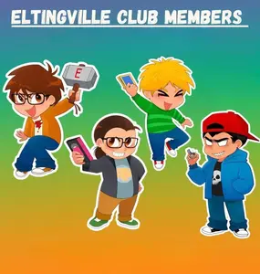 The Eltingville Club Members Bill, Josh, Jerry and Pete Acrylic Keychain - Cute Keyrings Birthday Gifts – Cute Acrylic Keychain Charms, Perfect Gift for Fans & Collectors