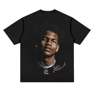 American Professional Basketball Star Sports Tee Shirt for Men Women Casual Cotton Short Sleeve Crew Neck Pullover T-shirt Spring Summer Tops