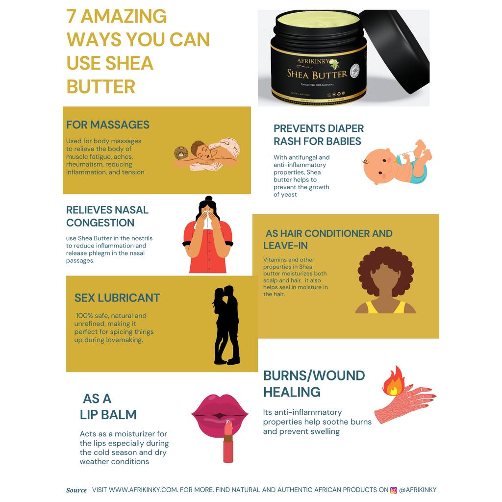 Unrefined Pure Grade A Ivory Authentic Shea Butter