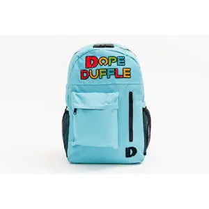 Dope Duffle Smell Proof Chenille Patch Logo Backpack