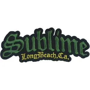 Sublime Long Beach Patch Iron-on New Rock Band Iron-on Embroidered Iron on