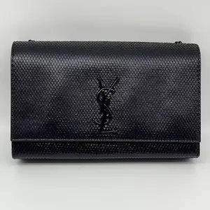 Pre-owned Yves Saint Laurent YSL Kate Python Embossed Shoulder bag