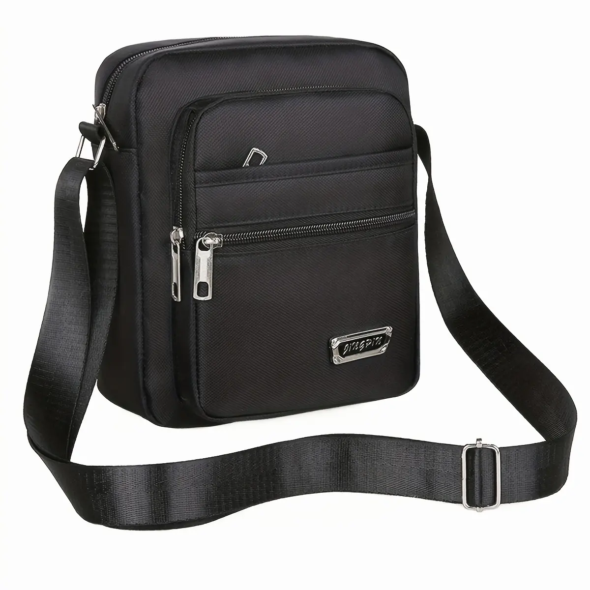 Casual Crossbody Bag for Men Crafted from And Durable Fabric, Featuring Multiple Pockets Ideal for Everyday Travel
