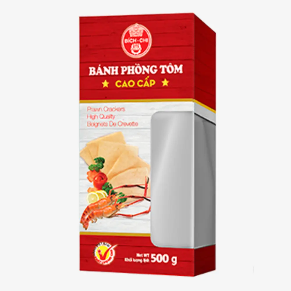 High Quality Prawn Crackers - Ct Choice Premium, Crunchy Savory Snack Crisps, Made with Natural Ingredients, No Artificial Color, No Flavorings, No Preservatives, Perfect Snack