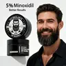 5% High-Concentration Minoxidil Beard Growth Cream Gift Set, Men's Special Thickening Formula, Max-Strength Beard Stimulant Cream, Target Alopecia Beard, Hyper-Fast Follicle Activation & Sparse Repair, Delivers Full Perfect Beard