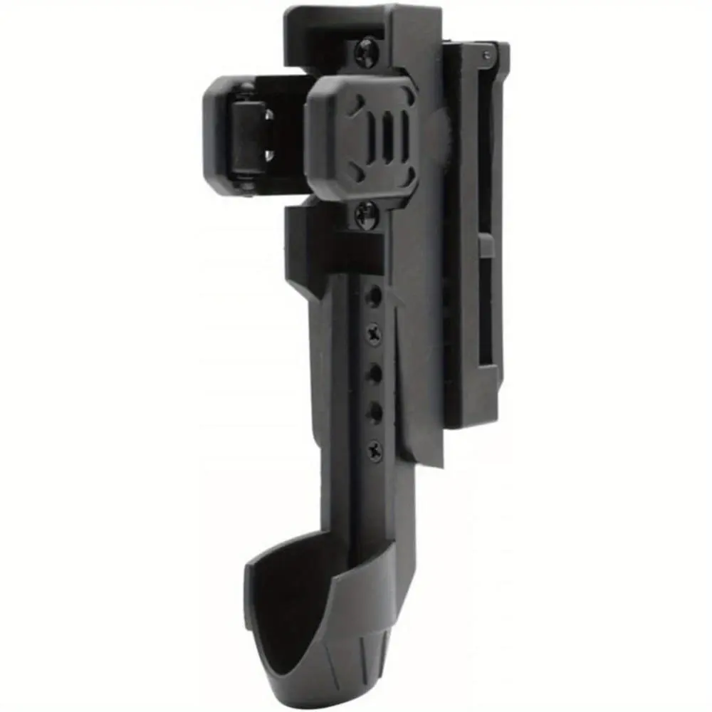 Expandable Baton Holster, 360 Degree Rotatable Duty Belt Flashlight Holder, Telescopic Baton Pouch Tactical Accessory For 21"~26" Baton (0.98"~1.14" Diameter)