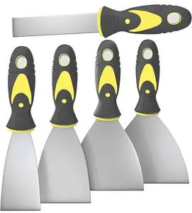 TPW 5-Piece Putty Knife & Scraper Set — Multi-Size Stainless Steel Blades