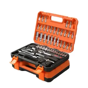 53pcs High-quality Toolbox, A New High-quality Precision Maintenance Tool Set, Suitable for Automobile Maintenance, Home Furniture Maintenance, Daily Life Maintenance And Other Environmental Maintenance Work.