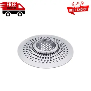 Drain Hair Catcher/Bathtub Shower Drain Hair Trap/Strainer Stainless Steel Drain Protector