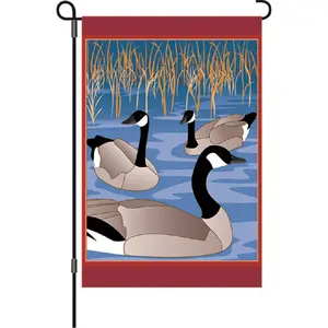 Canada Goose Geese Garden Flag 18" x 12"