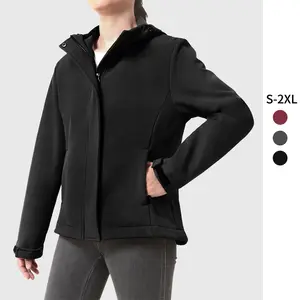 Women's Fleece Lined Jacket Softshell Jacket Lightweight Insulated Jacket G17