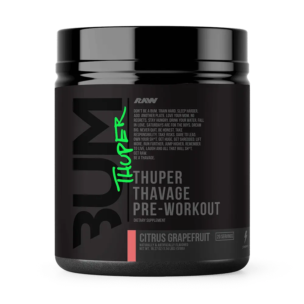 Raw Nutrition Thuper Thavage Pre-Workout Raw Nutrition Thuper Thavage Pre-Workout
