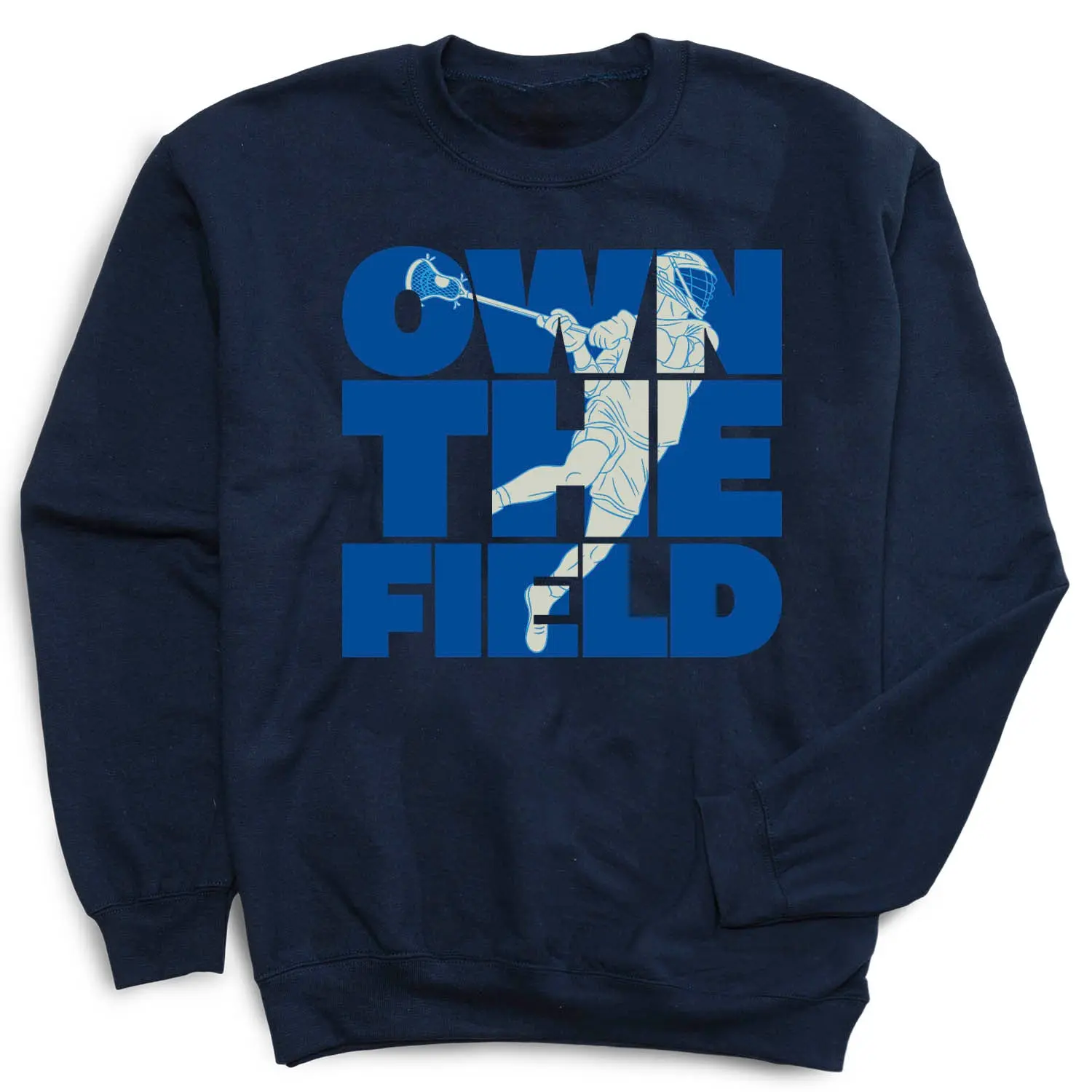 Guys Lacrosse Crewneck Sweatshirt - Own The Field