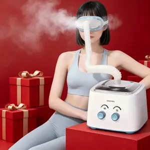 Hot Cold Mist Eye Spa Steamer, Rechargeable Portable Eye Nebulizer, Deep Hydrating Eye Care Device, Effective Relief for Tired Dry Eyes, Personal Beauty Skincare Tool for Daily Relaxation