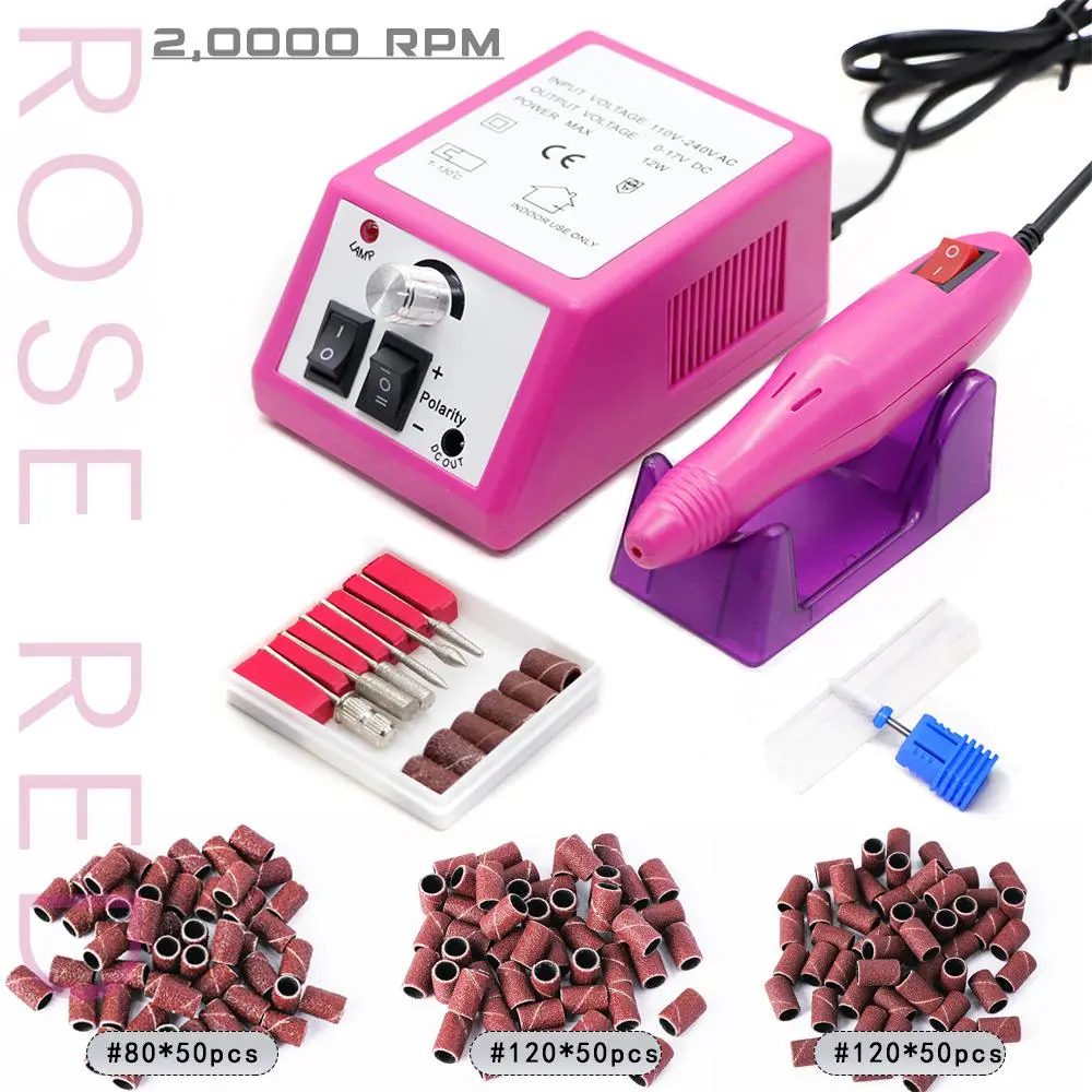 Rose Red-Sanding bands Set