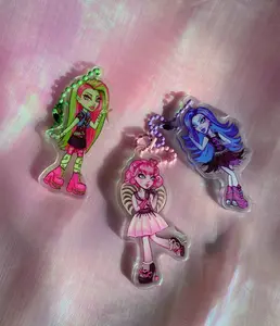 Monster girls keychains