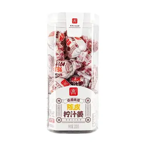 XUANXUAN Hong Kong Style Candied Orange Peel Lemon Ginger Preserves 200g - Sweet & Sour Dried Fruit Snack XUANXUAN Hong Kong Style Candied Orange Peel Lemon Ginger Preserves 200g - Sweet & Sour Dried Fruit Snack