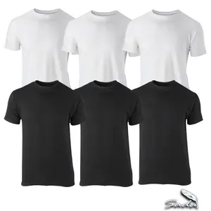 Sada Men’s Cotton T-Shirts By Blooz – Short-Sleeve, Crew-Neck, 100% Cotton