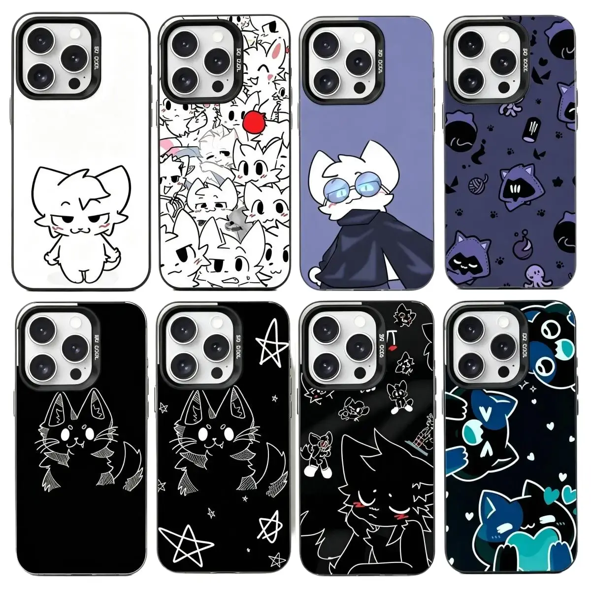 Boykisser Funda Phone Case for iPhone 17, 16, 15, 14, 13, 12, 11 Pro Air Plus ProMax and Samsung S26-S20 Ultra Plus FE shock-absorbing phone cases, fashionable gift.
