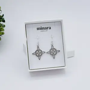 950 Silver Witch's Knot Pendant Necklace - Luxurious & Elegant Design for Unique Jewelry Lovers