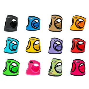 Step-In Harness for Dogs & Cats - Comfortable Fit, Non-Choking, Vet Recommended, Chrome D-Rings, Heavy-Duty Buckle, Adjustable, Stylish & Secure Pet Collars