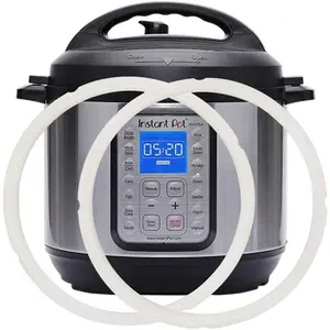 Sealing Ring for  - 8 Quart, -grade  Fits Duo, Duo Plus, Ultra, Viva - 2 Pack