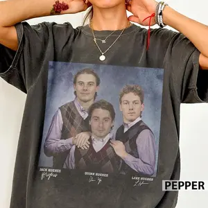 Jack Hughes Luke Hughes Quinn Hughes Ice Hockey Comfort Colors Shirt, New Jersey Step Bros Tee