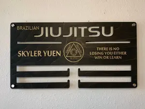 Martial Arts Medals Display