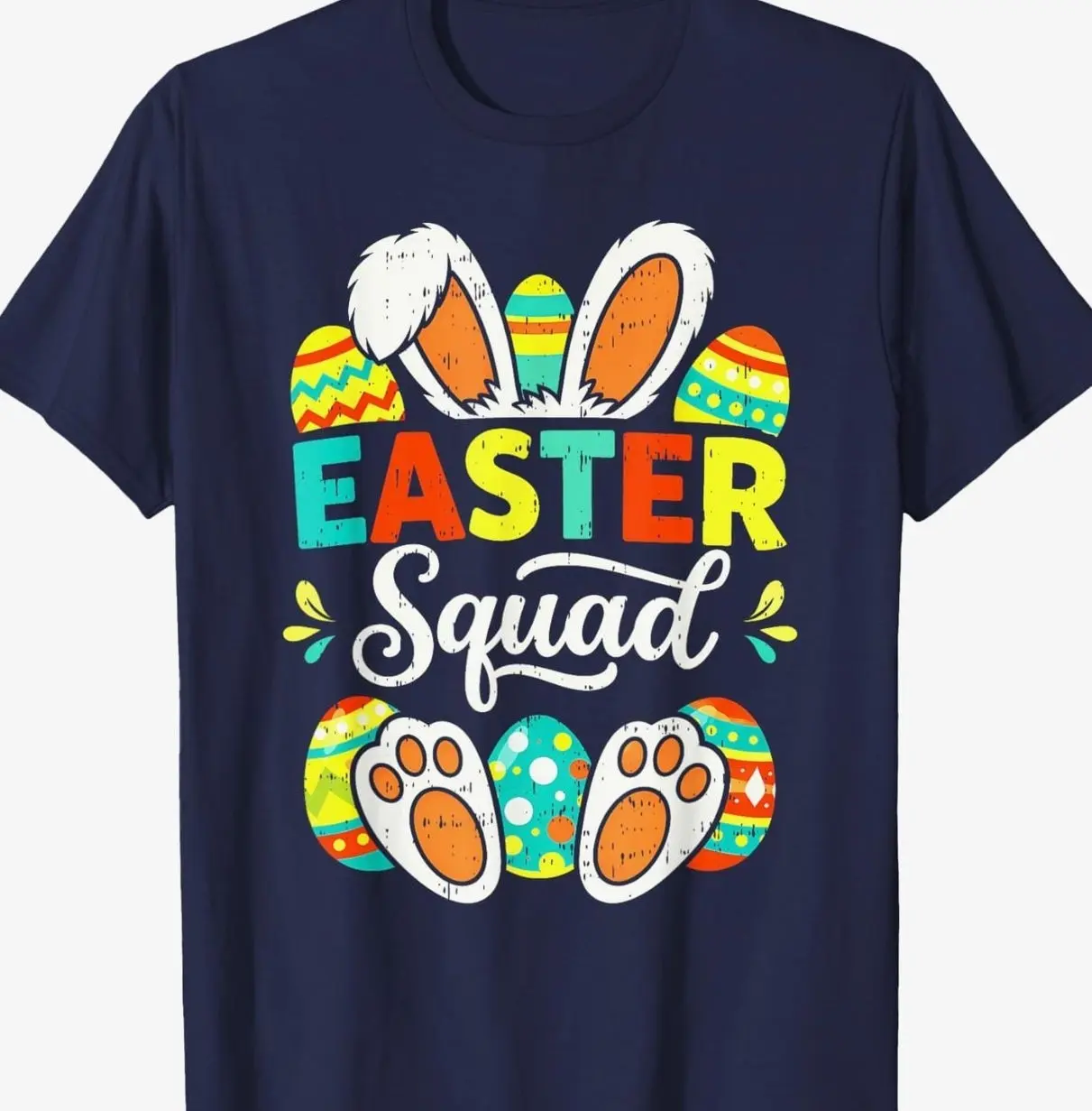 Easter Squad Family Matching Couple Easter Men Women Kids T-Shirt R65