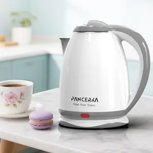 PANCERKA Electric Kettle 1.8L 1000W, BPA-Free Auto Shut-Off Tea Kettle & Electric Tea Pot, Fast Heating Anti-Scald Design for Coffee, Tea, Hot Water