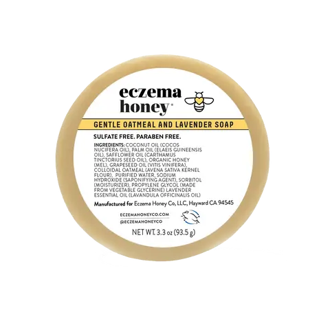 Eczema Honey Gentle Oatmeal and Lavender Soap
