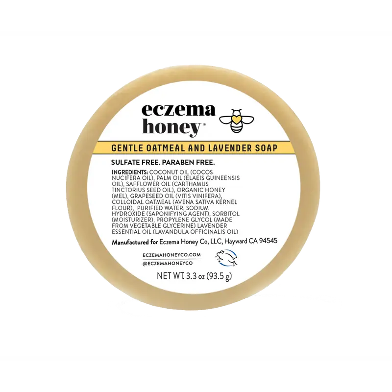 Eczema Honey Gentle Oatmeal and Lavender Soap