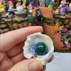 malachite shell Handmade