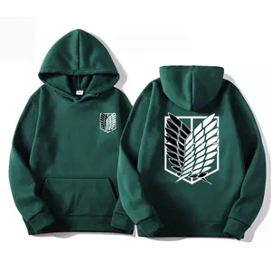 Scouts Wings Icon double sides Hoodie, Scouts AOT shirt, Anime Lover T-Shirt, Graphic Anime Tee, JP anime Manga shirt