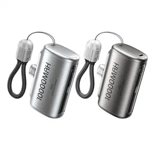 10000mAh mini portable charger Power Bank for phone,22.5W Fast Charger with 3-Output and Digital Display, Lightweight and Compact.mini travel products,portable chargers,tiktok shop deals