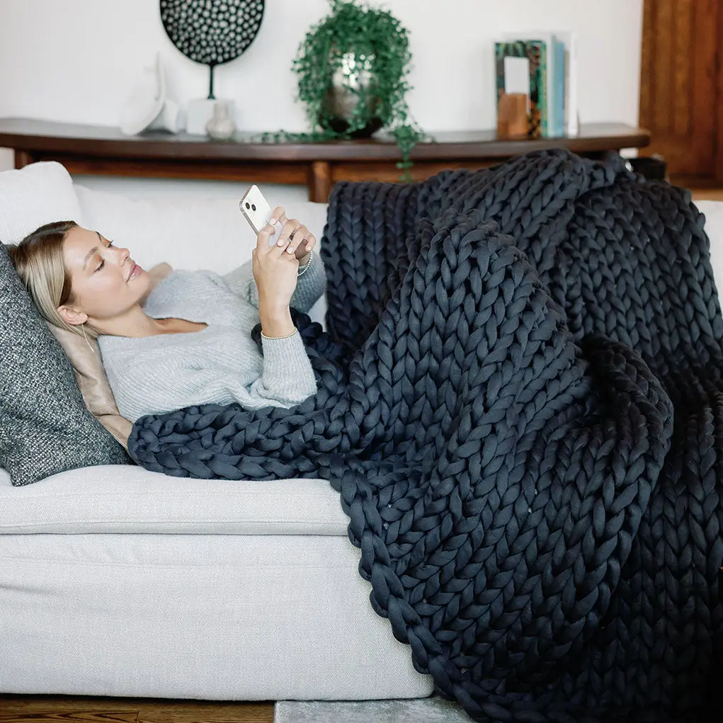 Knit Weighted Blanket Knit Weighted Blanket