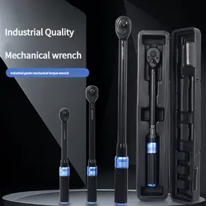 High Precision Adjustable Torque Wrench Set, 5-220nm, 1/4", 3/8", 1/2" Drive, Non-Slip Bicycle Repair Tool Gift for Husband, Adjustable Ratchet Wrench, Ratchet Combination Wrenches