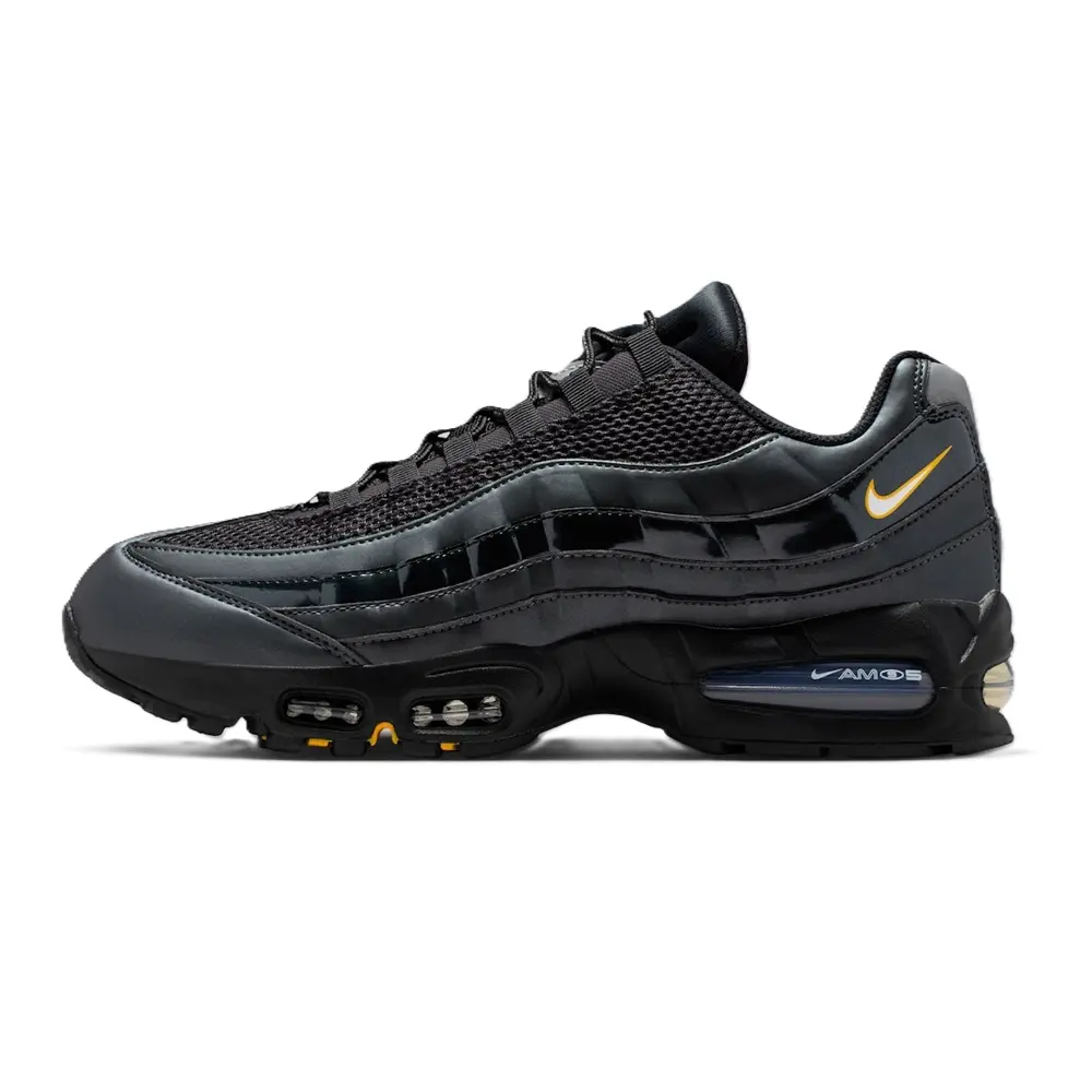 Men's Nike Air Max 95 Big Bubble SE Black/White-Uni Gold (IB6830 001)