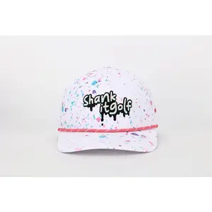 ShankitGolf Drippy White Paint Hat