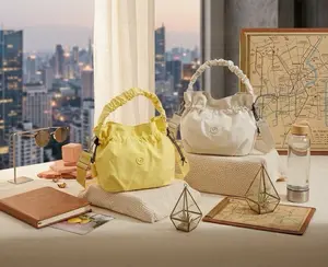 Urban Roaming Series——The Must-Have Ruched Drawstring Pouch Bag Bag (2026 New Collection)