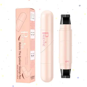 Rotating Eyeliner Marker Pen-Dual-Head Design with Wing Stamp, Quick-Dry, Long-Lasting, Smudge-Proof for Easy Cat Eye, Sharp Winged Lines & All-Day Makeup Wear