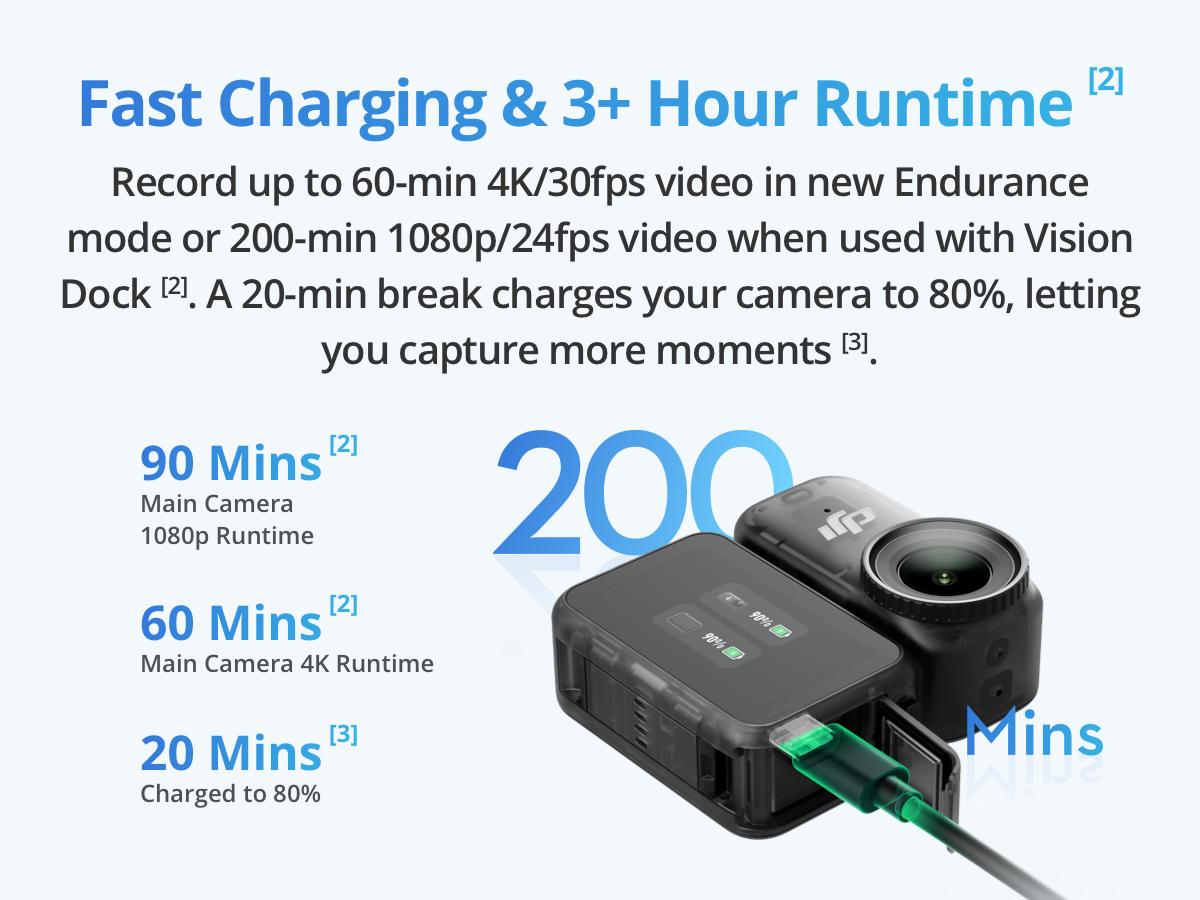 DJI Osmo Nano Standard Combo (64GB) - Small 4K/60fps Vlogging Camera with a 1/1.3″ Sensor, 143° Wide FOV Video, 200-Min Recording, Swift Content Transfer, Magnetic POV Cam 4K for Sports, Vlog DJI Osmo Nano Standard Combo (64GB) - Small 4K/60fps Vlogging Camera with a 1/1.3″ Sensor, 143° Wide FOV Video, 200-Min Recording, Swift Content Transfer, Magnetic POV Cam 4K for Sports, Vlog