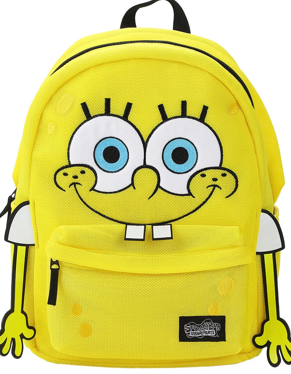 BIOWORLD SpongeBob SquarePants 17" Backpack, Yellow Combo BIOWORLD SpongeBob SquarePants 17" Backpack, Yellow Combo